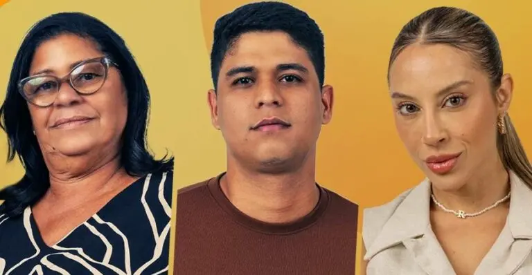 Guilherme, Joselma e Renata disputam o décimo sétimo Paredão do BBB 25 — Foto: gshow