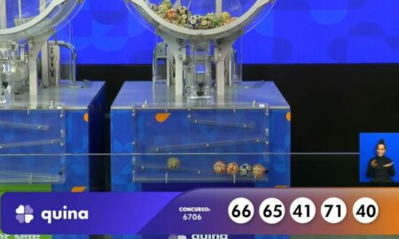 Resultado Quina 6706 na Caixa com R$ 600 mil nesta segunda-feira