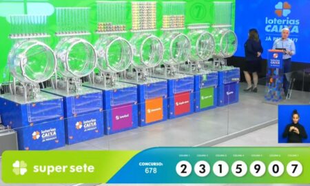 Resultado Super Sete 678 com prêmio de R$ 950 mil na Caixa