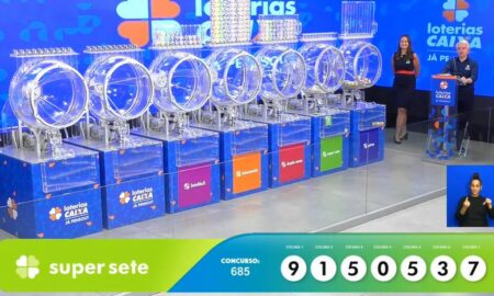Resultado Super Sete 685 com R$ 100 mil hoje na Caixa