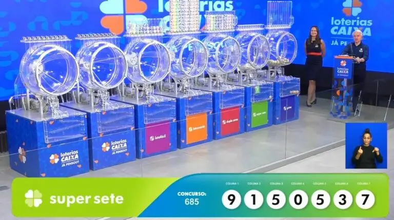 Resultado Super Sete 685 com R$ 100 mil hoje na Caixa