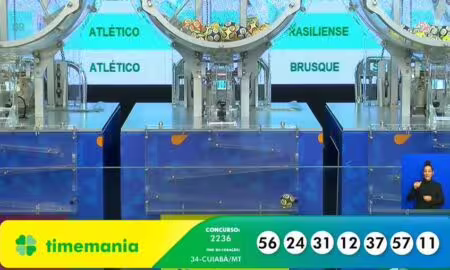 Resultado Timemania 2236 com R$ 13 milhões hoje na Caixa