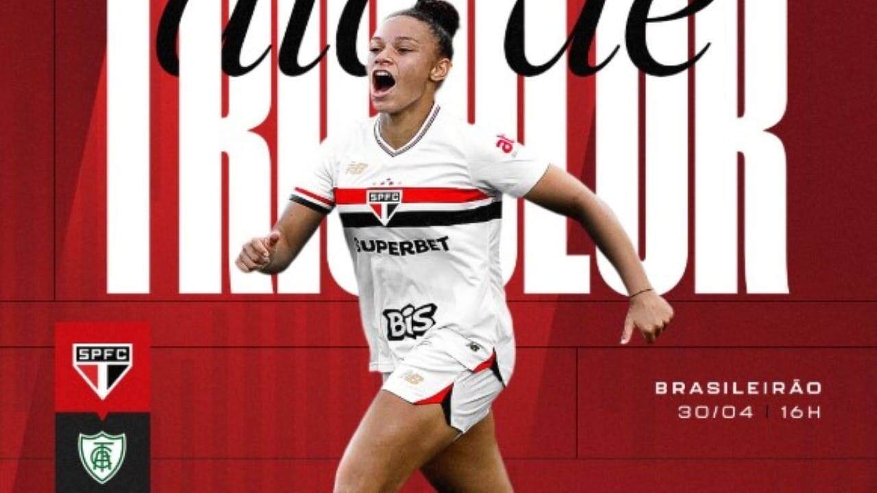 Brasileirão feminino 2025: São Paulo enfrenta América-MG; onde assistir ao vivo, escalações e curiosidades