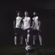 Talles Magno, Yuri Alberto e Garro com nova camisa do Corinthians — Foto Divulgação Nike