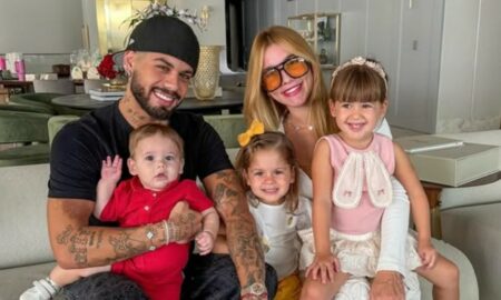 Virginia Fonseca com filhos