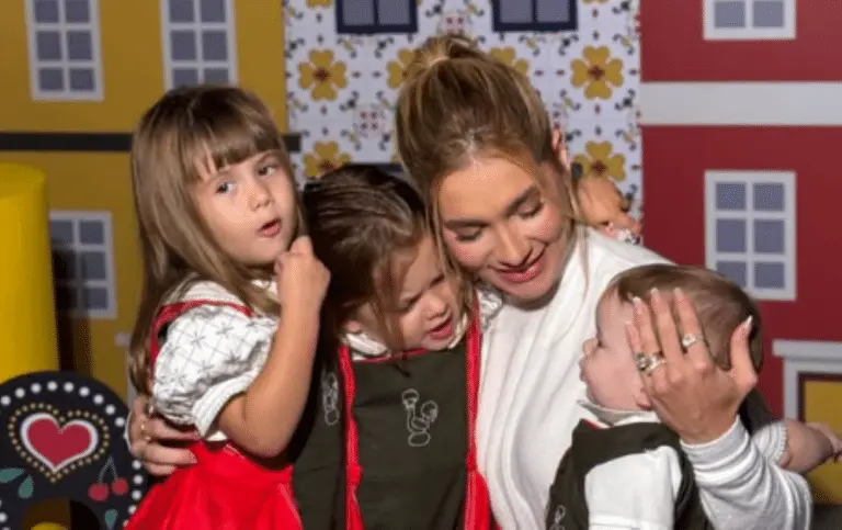 Virginia com filhos