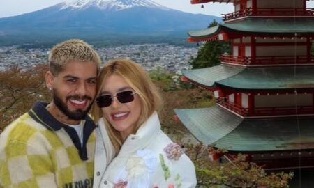 Virginia e Zé Felipe no Japão