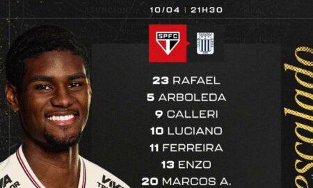 escalação confirmada SP - Foto: X