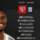 escalação confirmada SP - Foto: X
