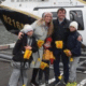família em acidente de helicoptero