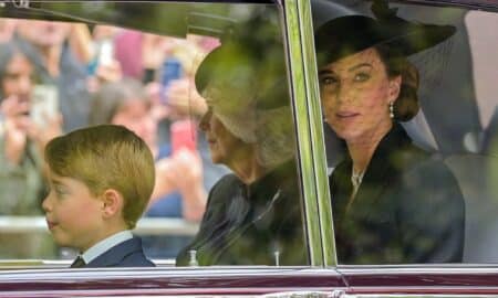 kate Middleton Prince George ande Queen Camilla