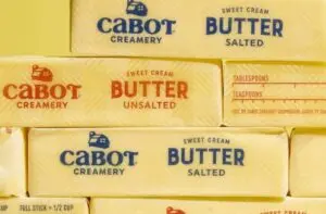 Cabot Creamery recalls 900 kg of butter due to coliform bacteria in seven U.S. states