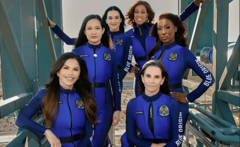 tripulação feminina a ir ao espaço