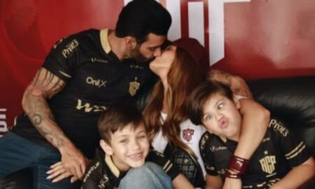 Andressa Suita, Gusttavo Lima e os filhos