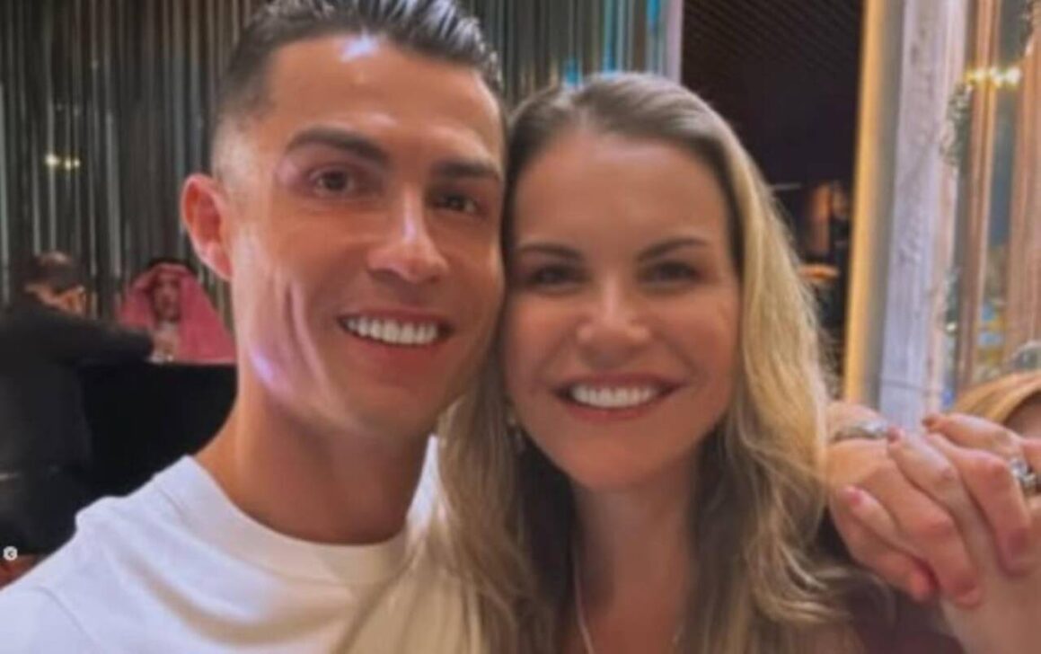 CR7 e a irmã Katia
