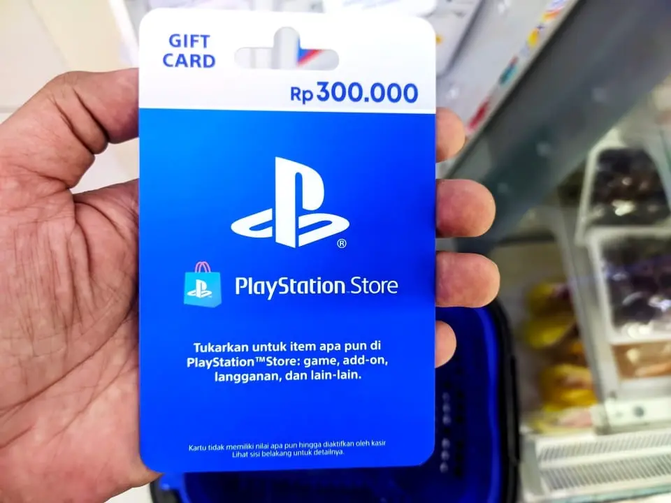 Cartão PSN PlayStation
