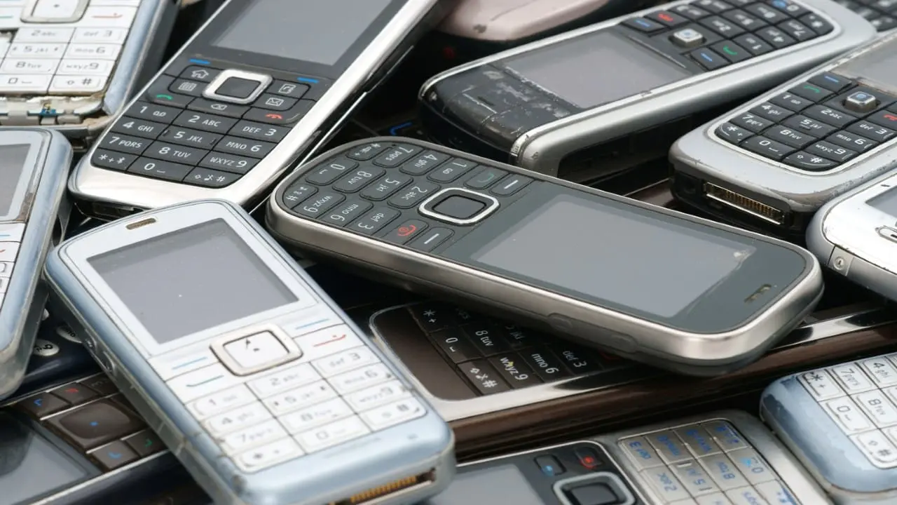 Celulares antigos