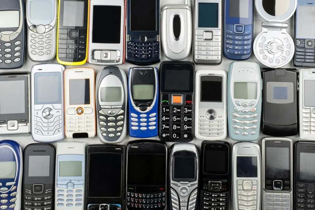 Old cell phones
