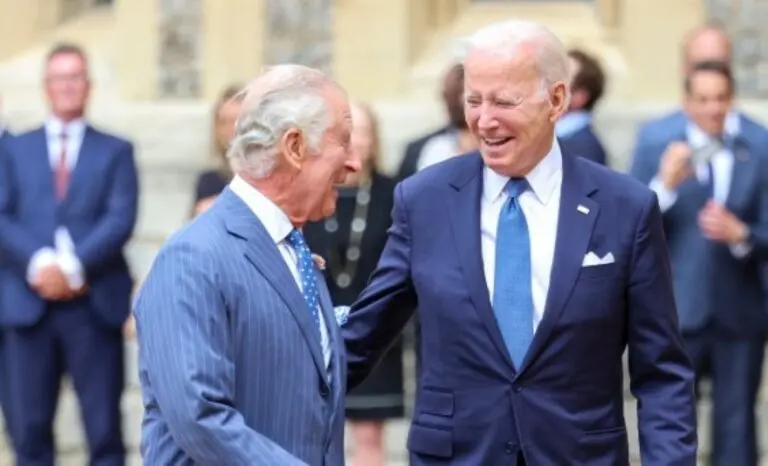Charles e Biden