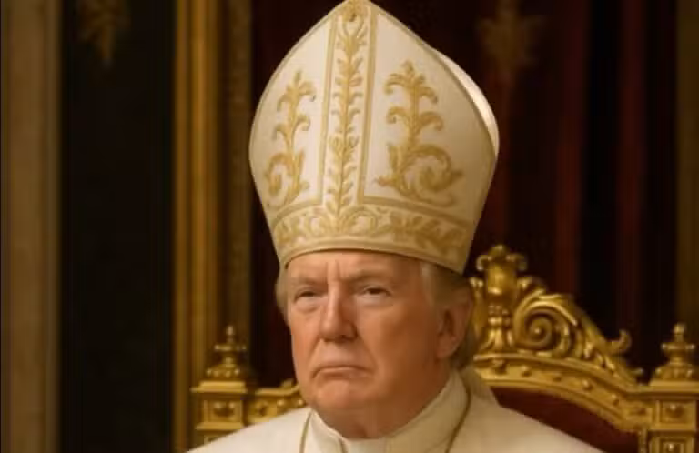 Donald Trump como Papa