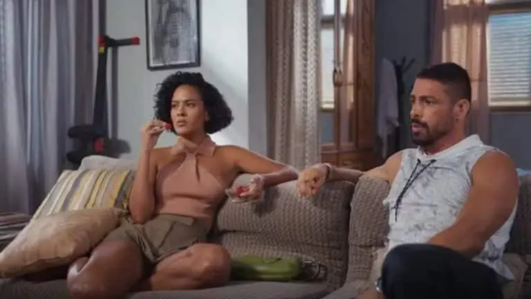 Fatima e Cesar em Vale Tudo