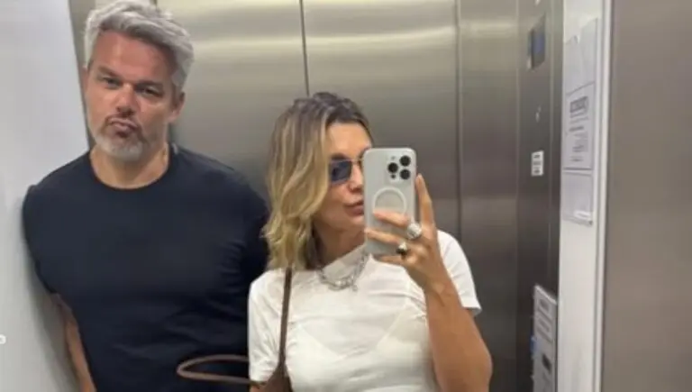 Flávia Alessandra e Otaviano Costa
