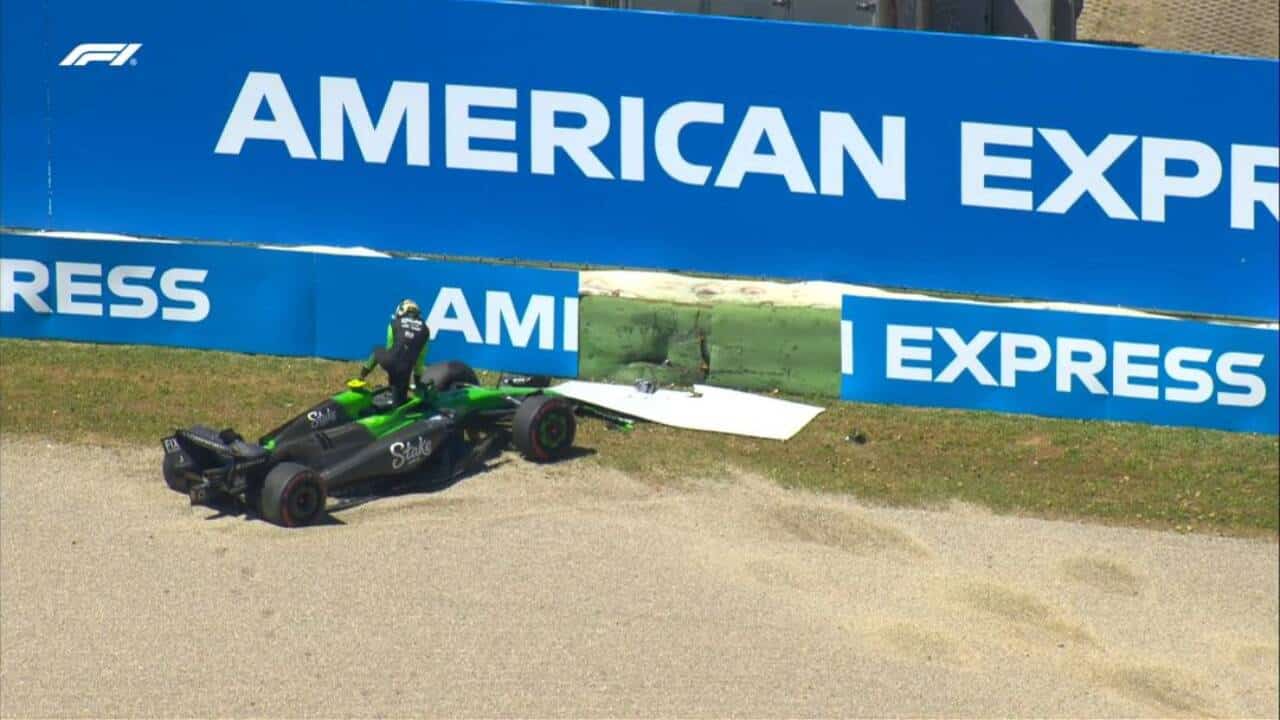 F1: Bortoleto bate no TL1 de Ímola, mas brilha com P9 em estreia pela Sauber no GP da Emilia Romagna
