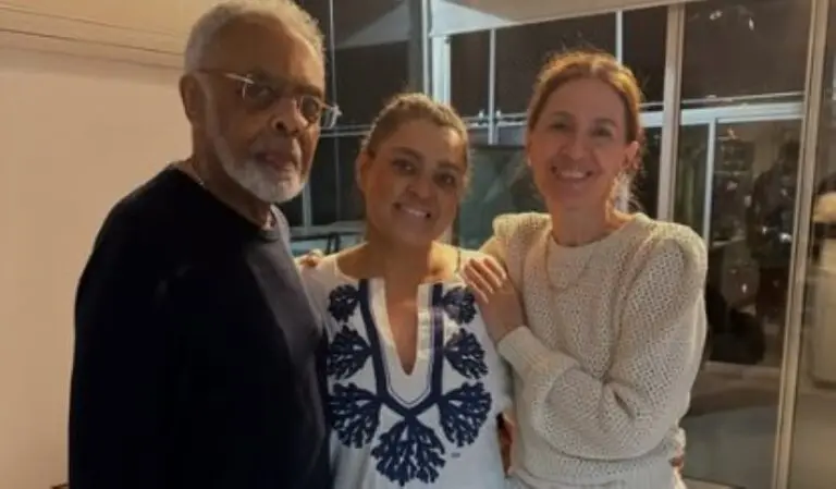 Gilberto Gil, Preta Gil e Flora Gil
