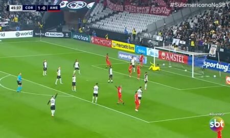 Gol do America de Cali