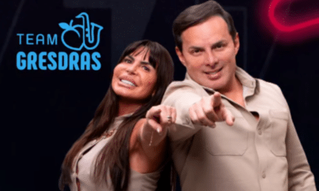 Gretchen e marido