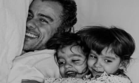 Joaquim Lopes e suas filhas