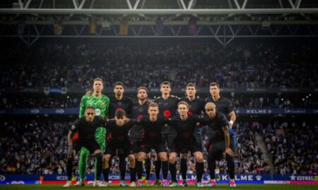 Jogadores do Barcelona