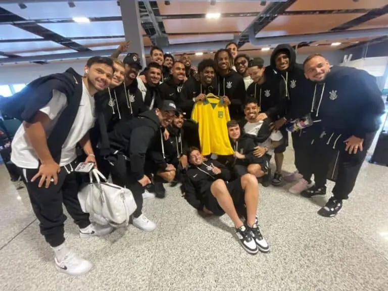 Jogadores do Corinthians