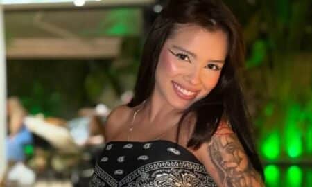 Influencer Kamyla Santos, 17, grávida de Hyago, revela desafios da escola e gestação