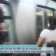 Mãe com bebê de colo fica presa entre portas do metrô