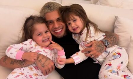 Maria Flor, Zé Felipe e Maria Alice