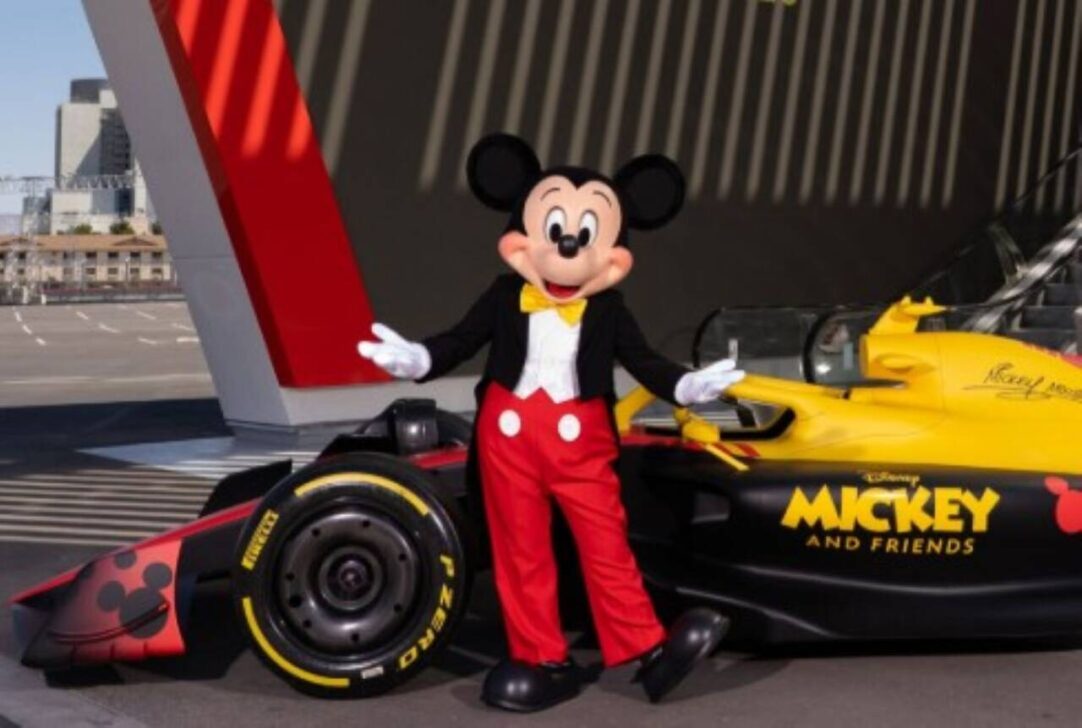 Mickey Mouse e Fórmula 1