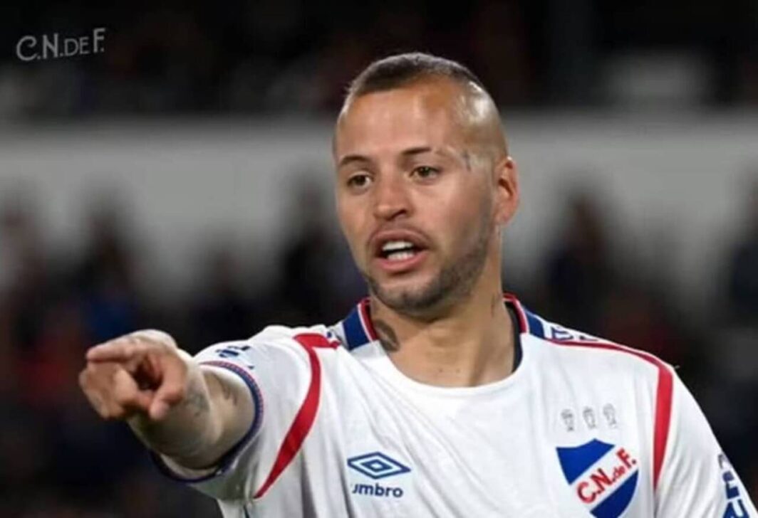Nico López em ação pelo Nacional — Foto: Club Nacional de Football