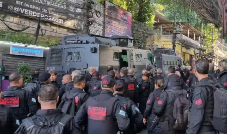 Operação na rocinha Rio de Janeiro