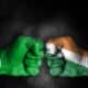 Pakistan and India