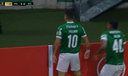 Paulinho Palmeiras Gol