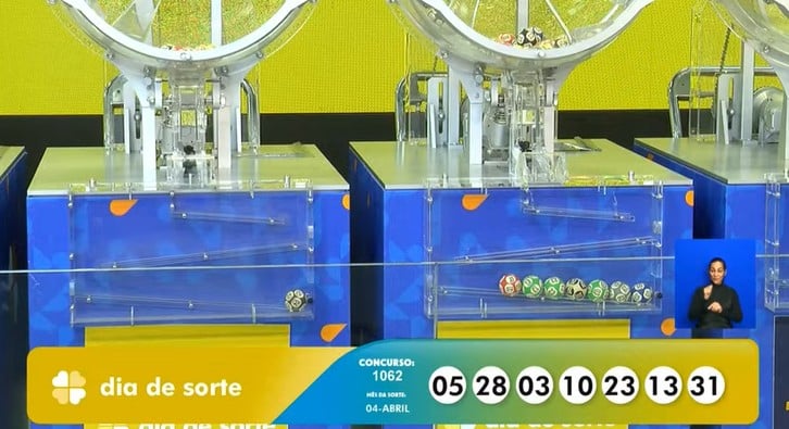 Resultado Dia de sorte 1062