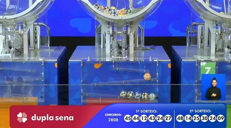 Resultado Dupla Sena 2808
