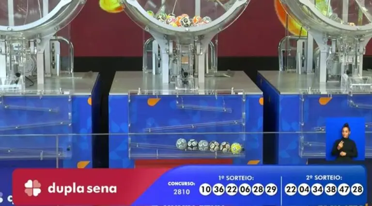 Resultado Dupla Sena 2810