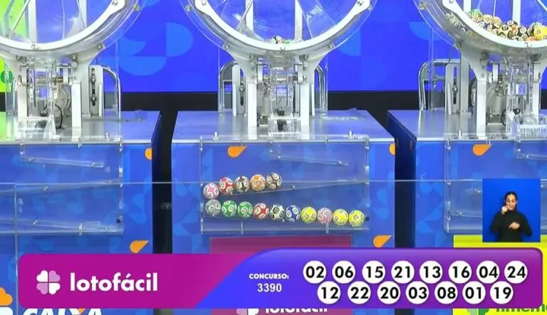 Resultado Lotofácil 3390