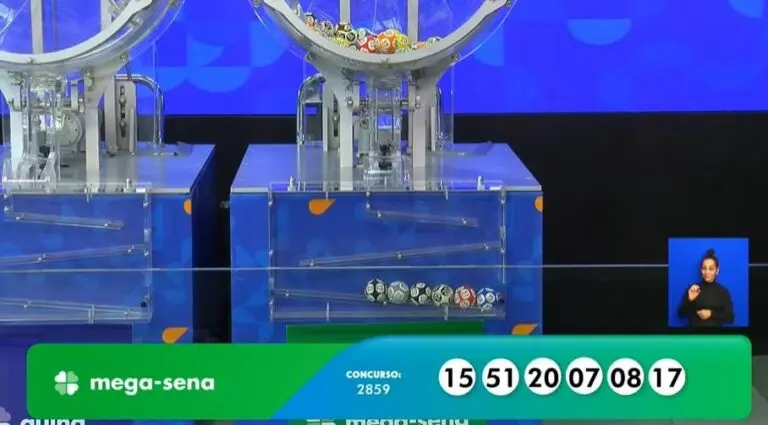 Resultado Mega-Sena 2859 tem prêmio na Caixa de R$ 17,5 milhões nesta terça: 15 - 51 - 20 - 07 - 08 - 17