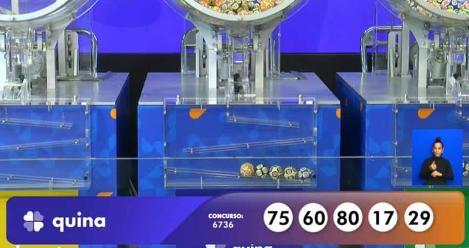 Resultado Quina 6736