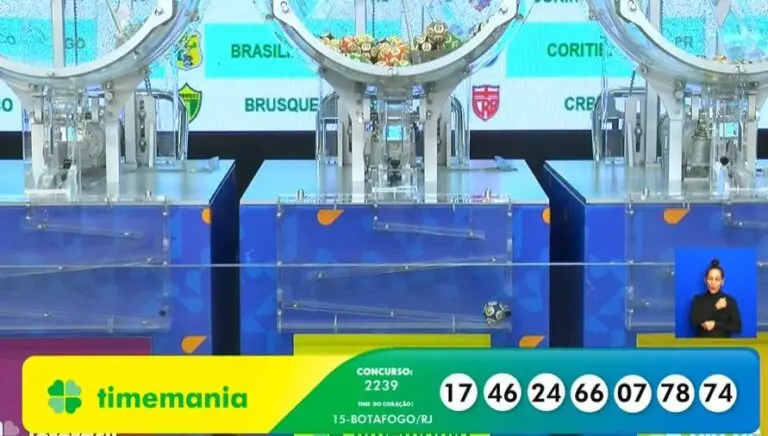 Resultado Timemania 2239 promete R$ 15 milhões no concurso da Caixa