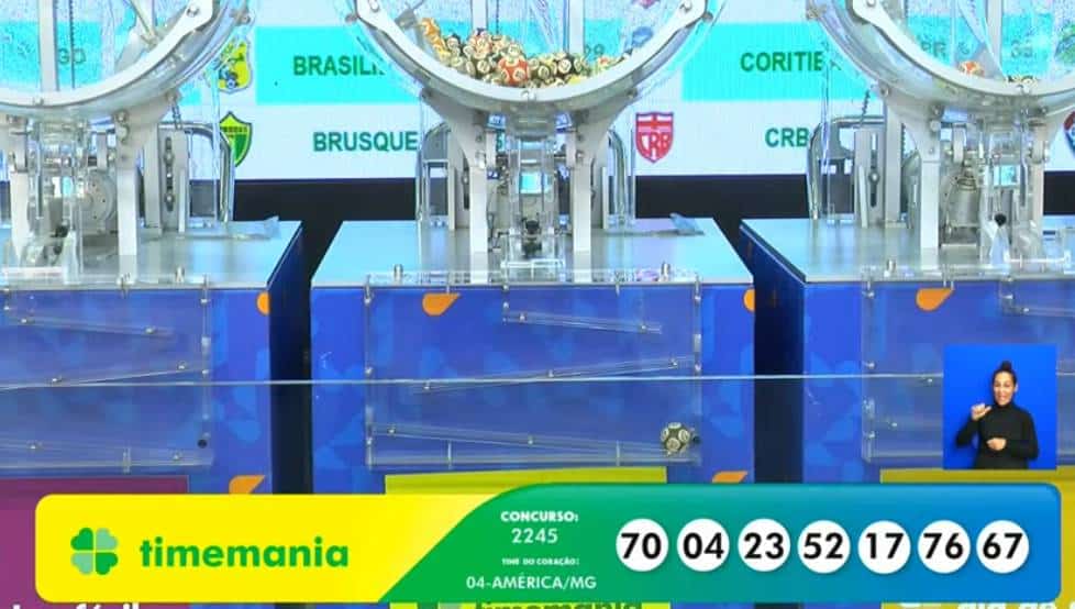 Resultado Timemania 2245