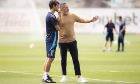 Rodrigo Caio e José Boto